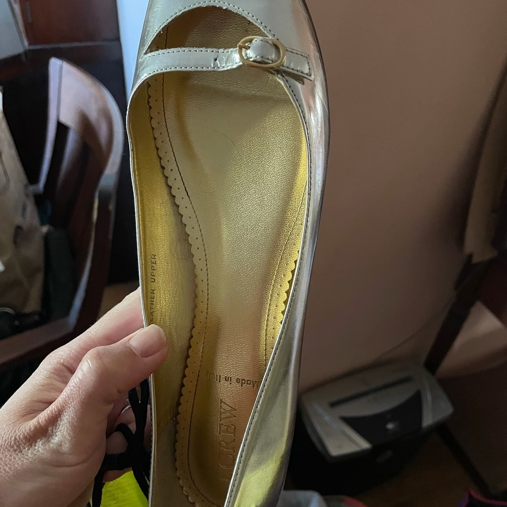 Basically brand new J.Crew ballet flats. Worn maybe twice.